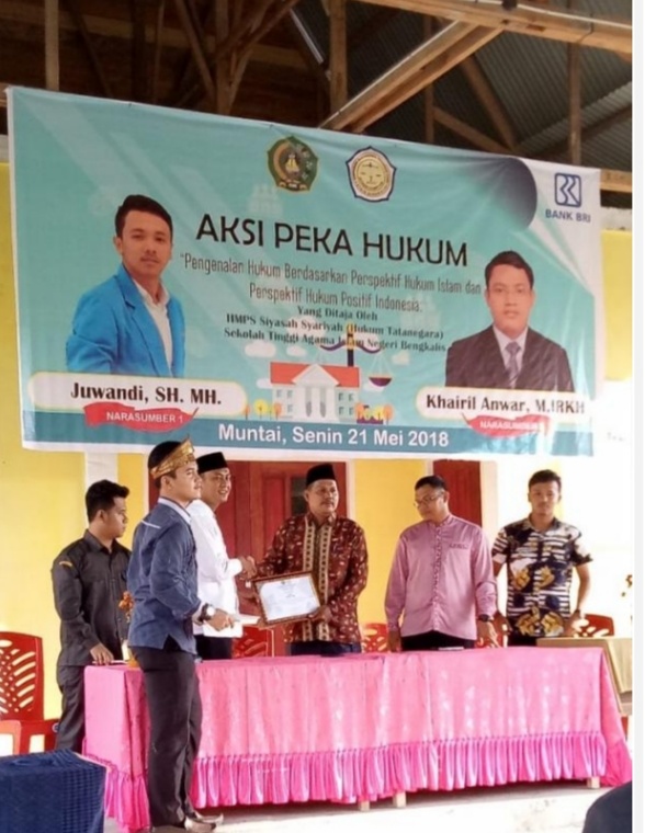 Mahasiswa Siyasah Laksanakan Penyuluhan Hukum di Desa Muntai
