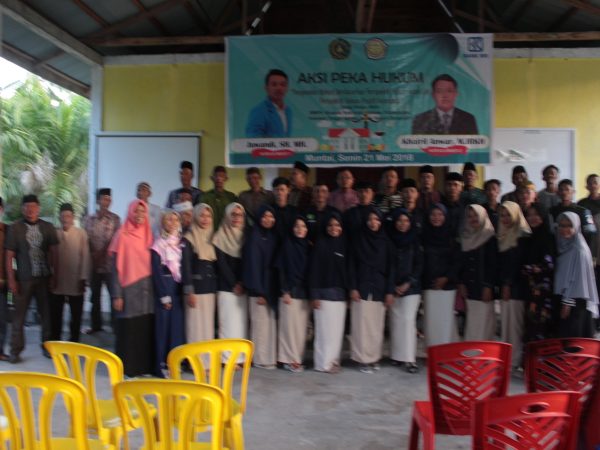 Aksi Peka Hukum Di Desa Muntai Barat